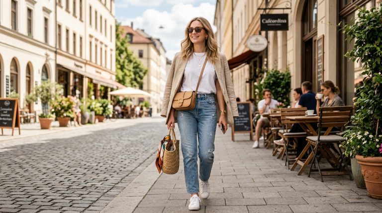 Lässig und chic: So stylst du das klassische weiße T-Shirt im Sommer-Alltag 2026