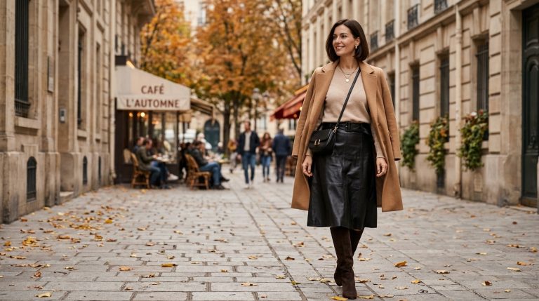 Lederrock kombinieren: 5 elegante Outfit-Ideen für den Herbst 2026