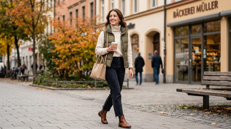 Steppweste kombinieren: 5 stylische Outfit-Ideen für deinen Herbst-Alltag 2026